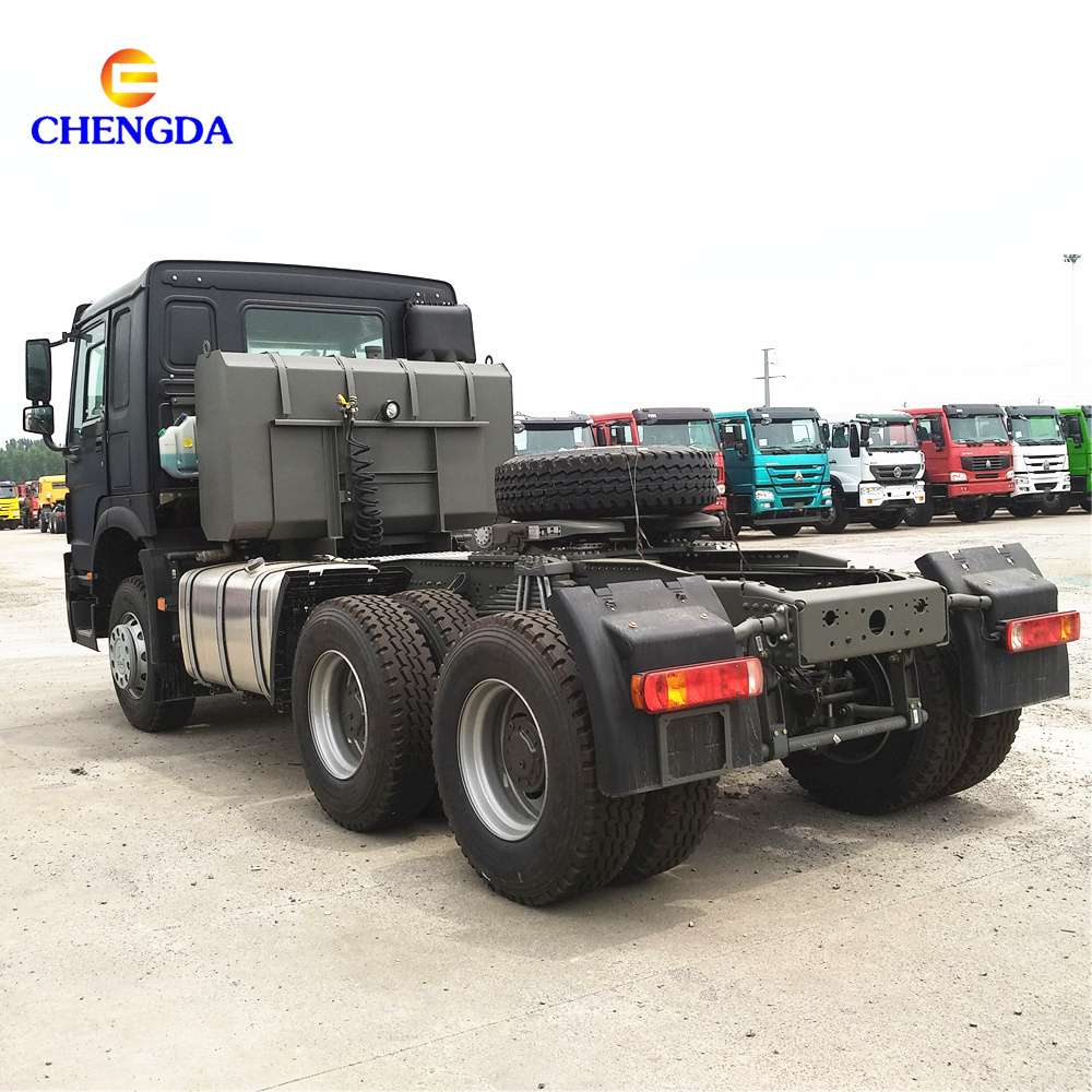 6*4 Wheel 420 HP New Sino 6x4 Prime Mover Right Hand Drive Sinotruk Howo Used Trailer Tractor Truck Head Trucks For Sale