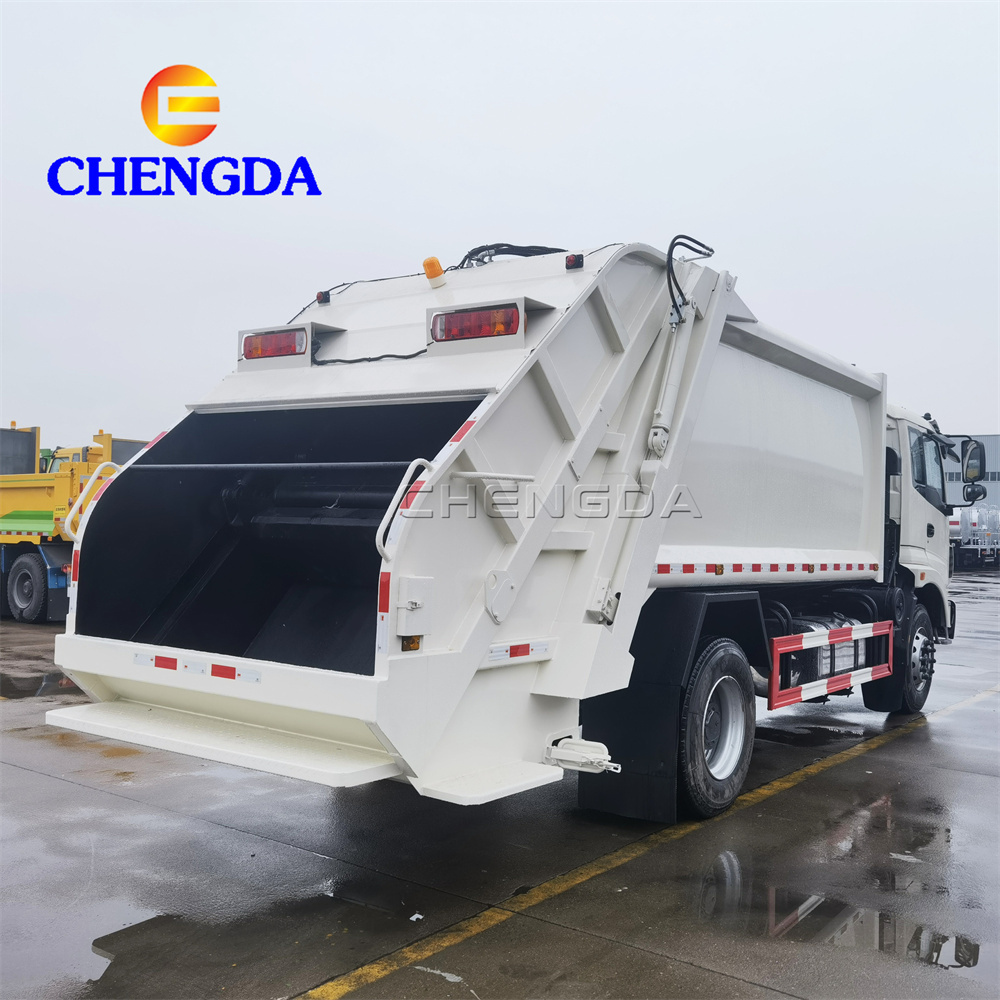 China Used Howo Compressed Garbage Truck Price Garbage Compactor Truck