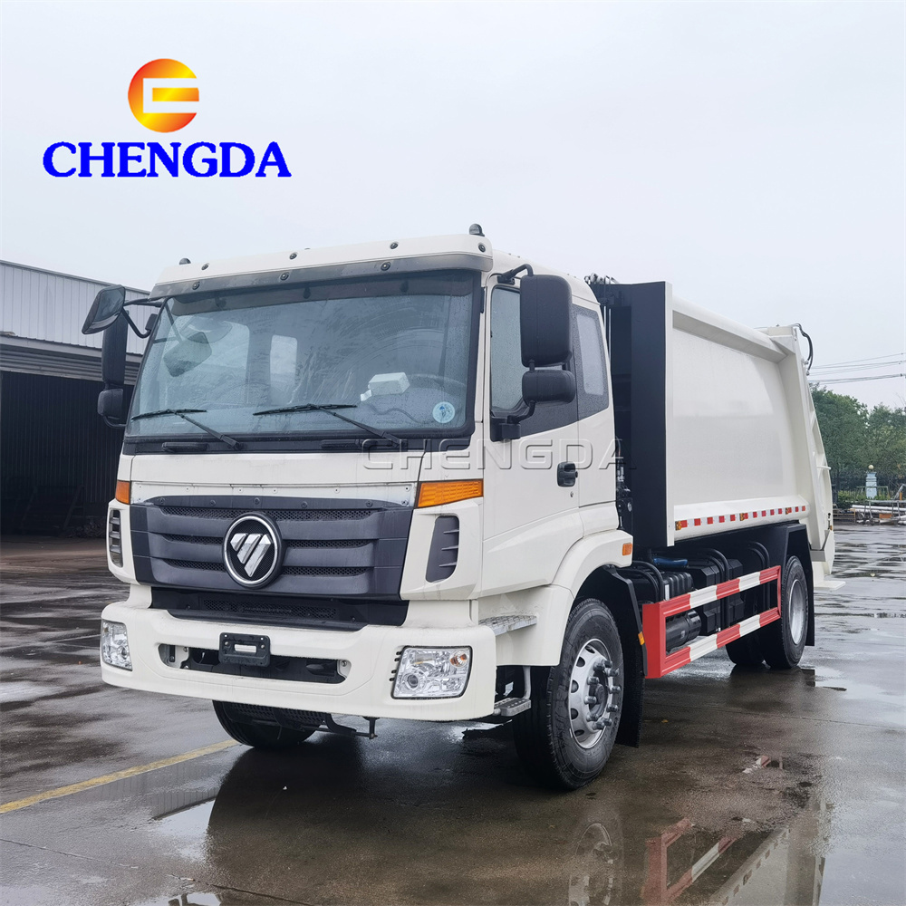 China Used Howo Compressed Garbage Truck Price Garbage Compactor Truck