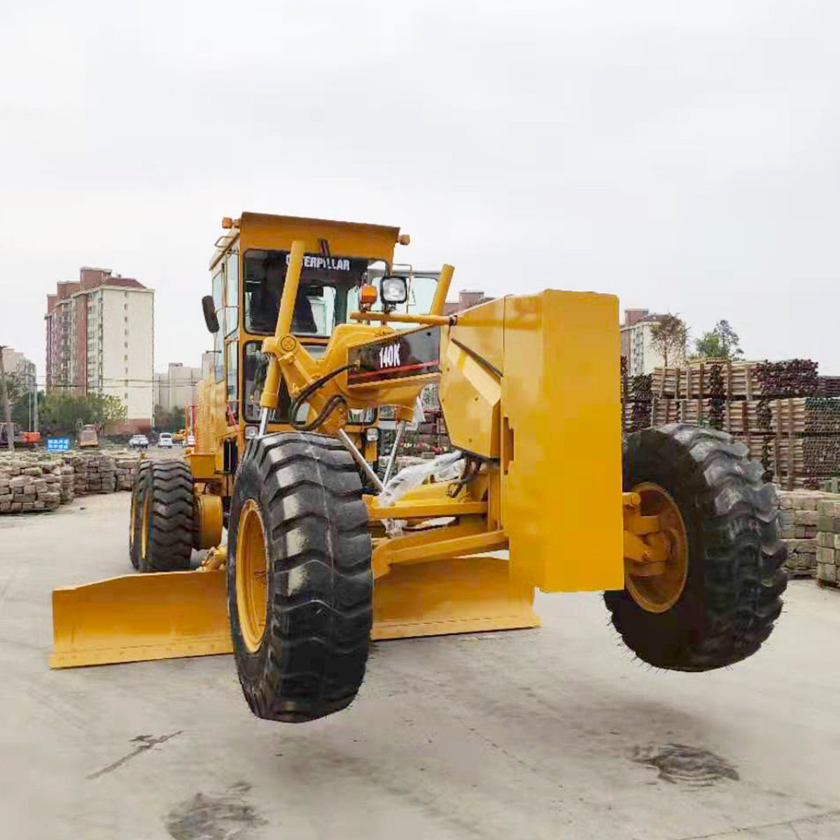 140G Motor Grader Hydraulic Pump Machine Road Grader Mini Motor Grader ...
