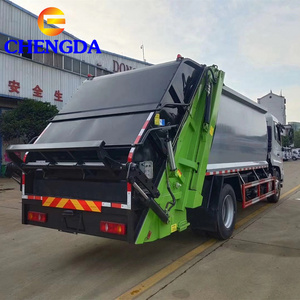 Brand New China 4x2 Waste Disposal Truck Garbage Compactor Truck For Sale