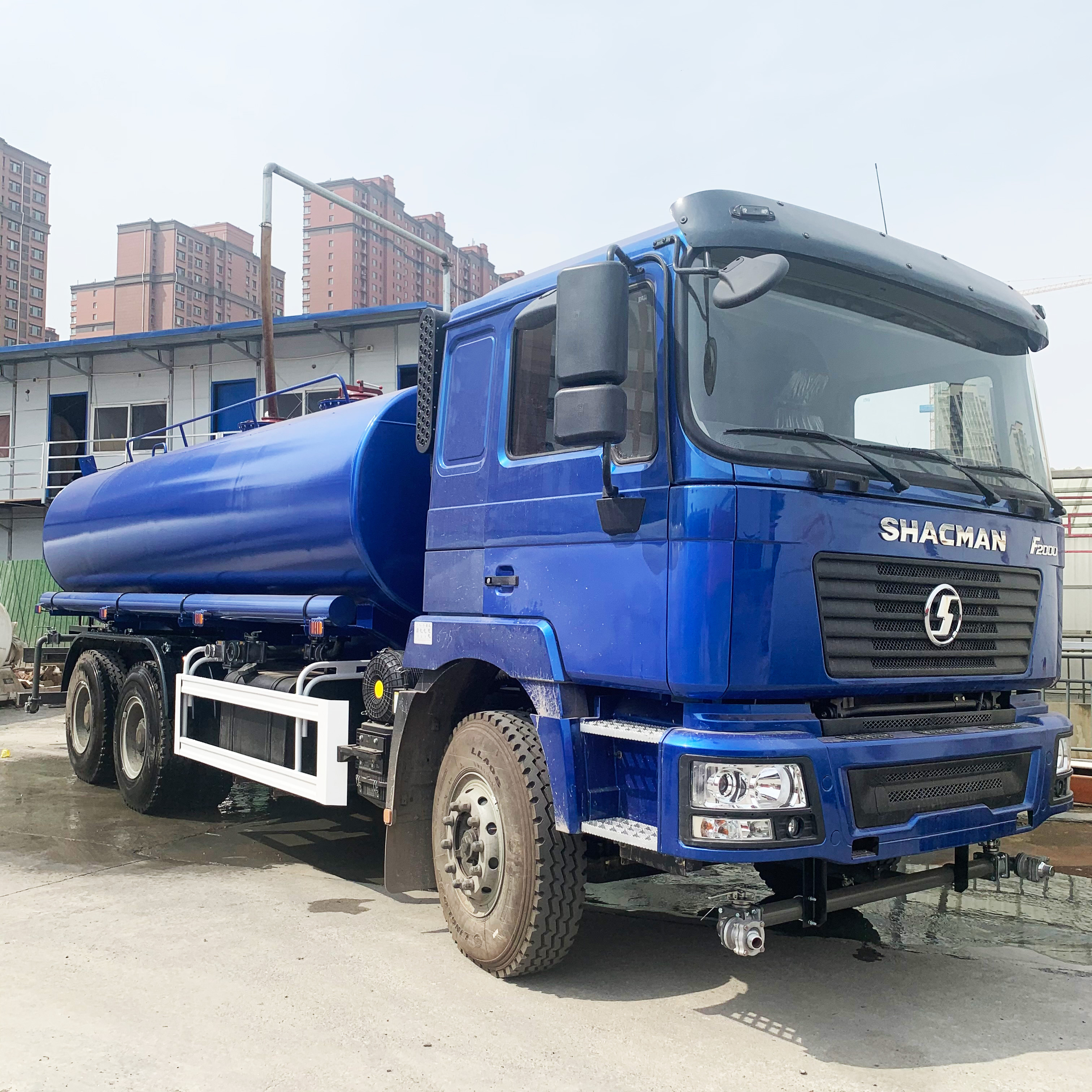 Cheap Price New Used Sprinkler Tank Truck Shacman Water Tanker Trucks For Drinking Water