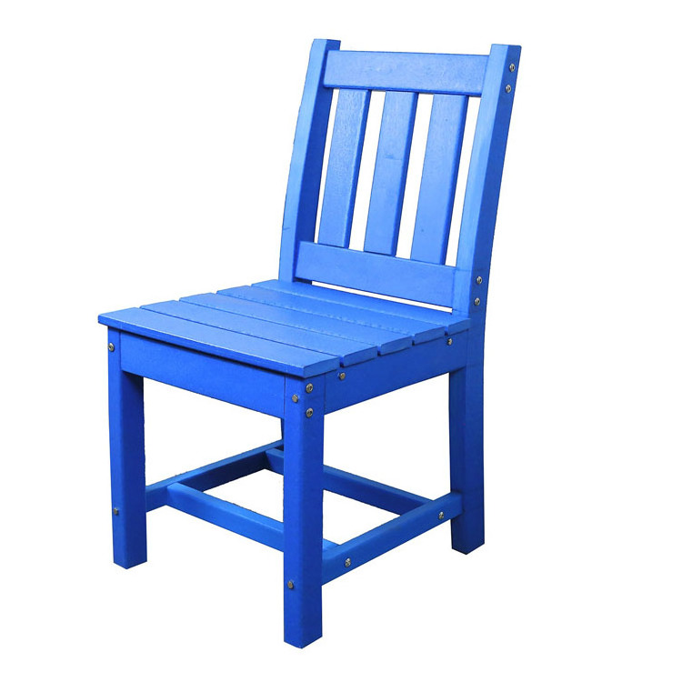 Customized balcony Outdoor Dining Chair Cafe Garden Chair Wholesale Dining Patio Furniture Adirondack Chair