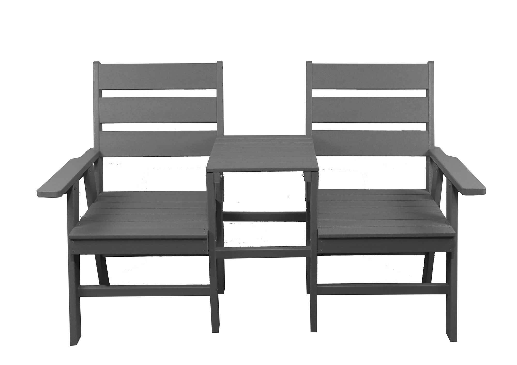 The New Listing Adirondack Outdoor Set  Made Out Of Pallets Patio Furniture garden Outdoor bench with side table