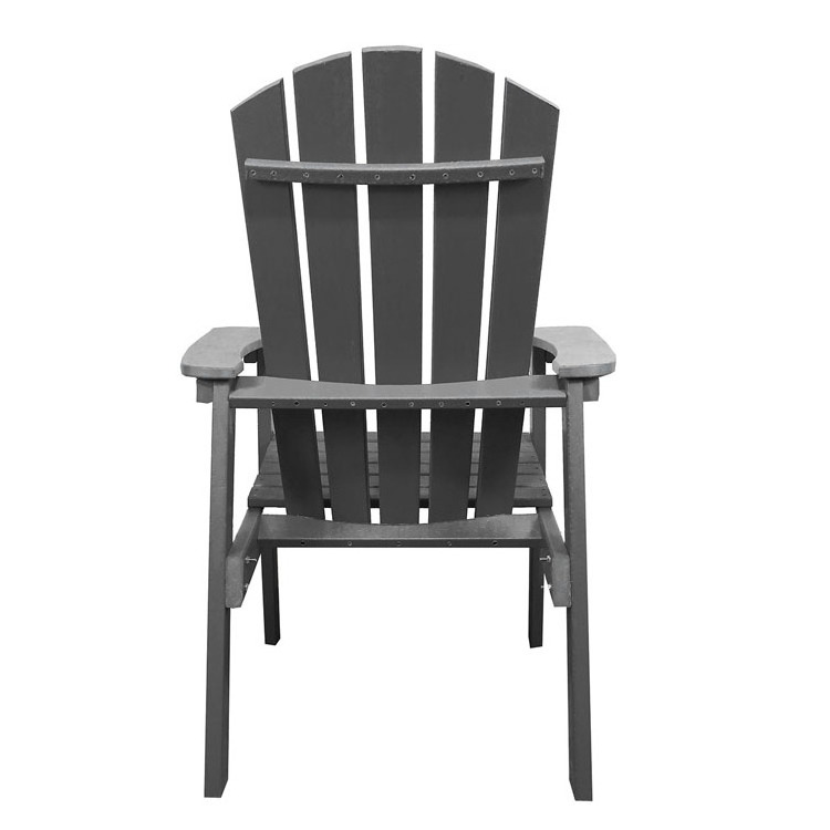 Customized Modern Style Weather Resistant Balcony Dining Chairs Tall Adirondack Chair Set Outdoor