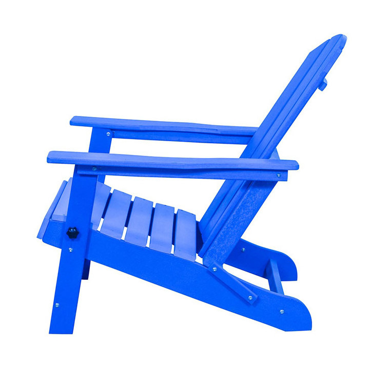 Wholesale Waterproof garden furniture modern foldable Adirondack chair wooden patio bench chair