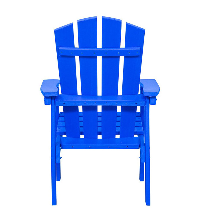 Wholesale Portable Stable Plastic Kids Adirondack Chair Kids Outside Children Garden Deck Adirondack Chair