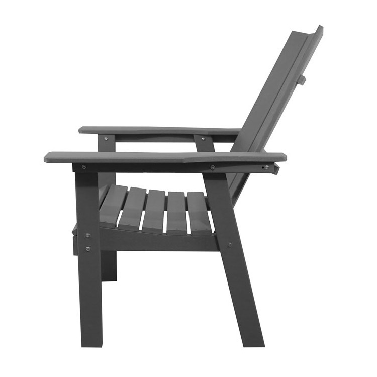 Customized modern Wholesale Outdoor Pool Furniture Plastic Wood Hdpe Adirondack Chair