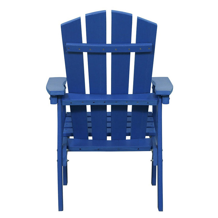 Wholesale Outdoor furniture supplier Garden Plastic Wood Kids Adirondack chair Outdoor chair for children