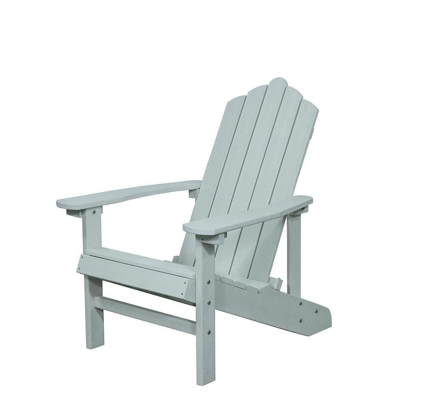 2024 new design all weather resistant HDPE patio adirondack chair