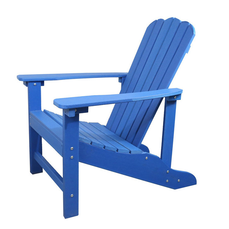 Wholesale Balcony Chair Adirondack Garden High Density HDPE Adirondack Chair Patio Wooden Bench for Outdoor