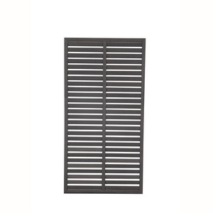 Outdoor Garden DIY size New Design weather resistance Louver fence screen WPC fence shutters