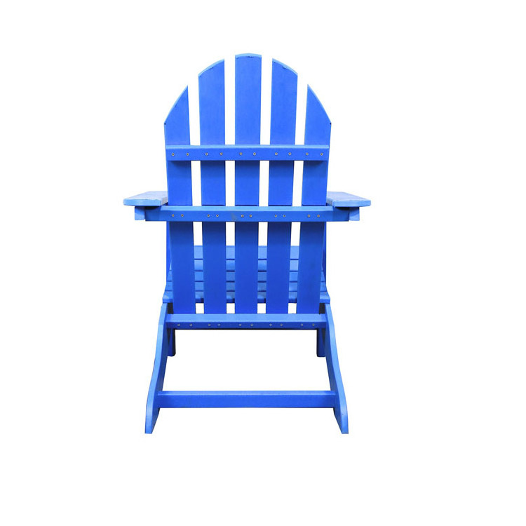 Wholesale wood plastic composite chair outdoor durable modern adirondack chair