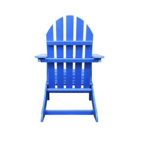 Wholesale wood plastic composite chair outdoor durable modern adirondack chair