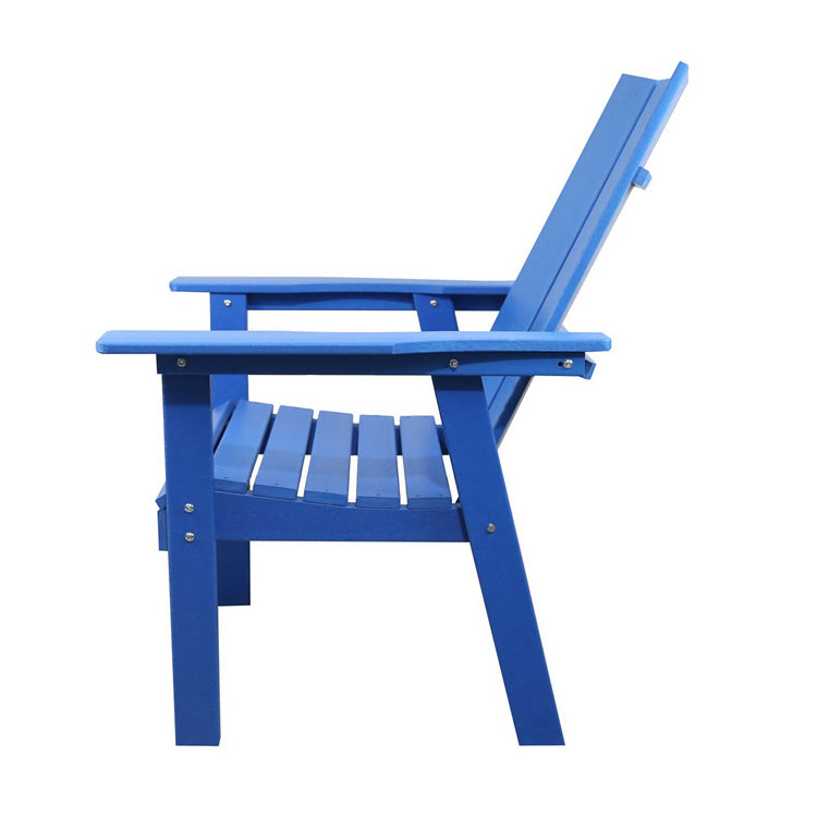 Customized modern Wholesale Outdoor Pool Furniture Plastic Wood Hdpe Adirondack Chair