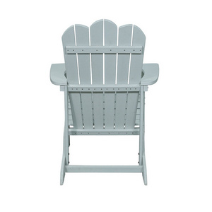 Wholesale Balcony Chair Adirondack Garden High Density HDPE Adirondack Chair Patio Wooden Bench for Outdoor