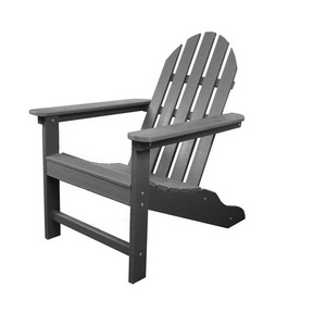 Customized Hot Selling Patio Lounger Armchair Wooden Adirondack Chair Half-assembled  Garden Chair