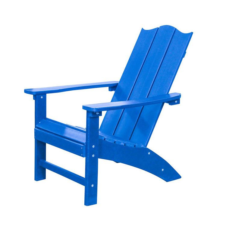 Comfortable Adirondack Chair Weather Resistant Plastic Fire Pit Chairs Outdoor Chairs for Backyard Beach