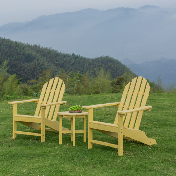 Outdoor Furniture Modern Design HDPE patio all weather adirondack chair