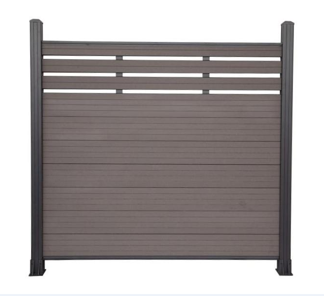 Wood Plastic Composite Wpc Fence Home Garden Fence Panels Better Than Vinyl Pvc Fence