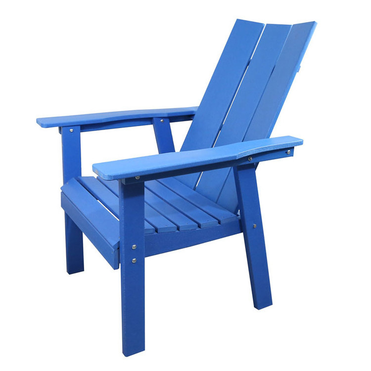 Customized Factory sale Outdoor blue HDPE Dinning Chair Event Wedding Party Wimbledon garden Chair Adirondack Chair