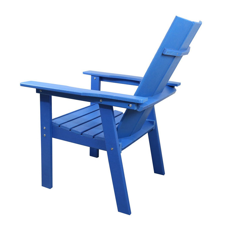 Customized modern Wholesale Outdoor Pool Furniture Plastic Wood Hdpe Adirondack Chair