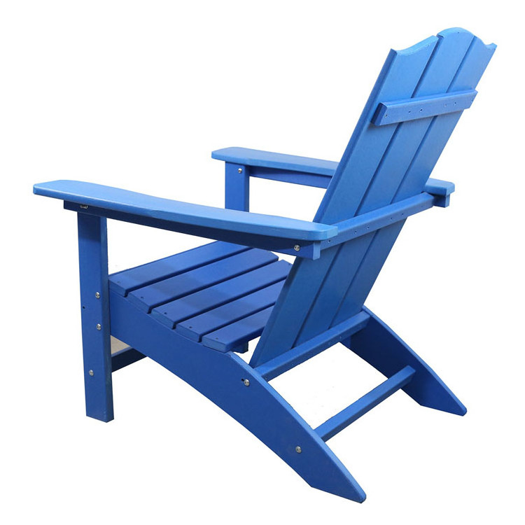 Customized Modern Design Waterproof Outdoor Garden Chair Patio Classic HDPE Adirondack Chair Folding