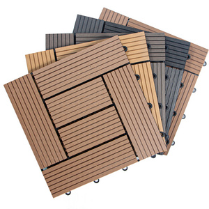 Wood Plastic Composite  Outdoor Ecofriendly WPC Diy Deck Tile