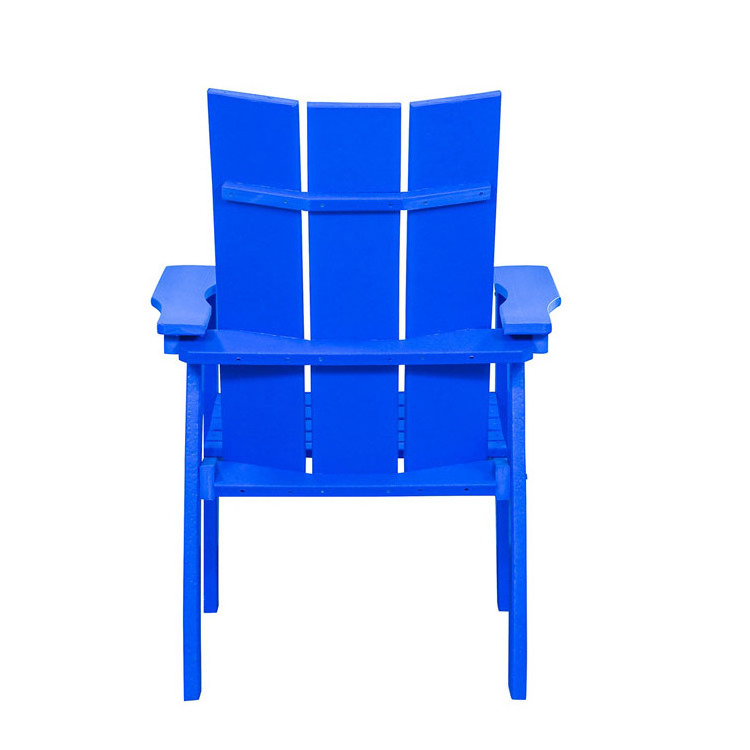 Customized Factory sale Outdoor blue HDPE Dinning Chair Event Wedding Party Wimbledon garden Chair Adirondack Chair