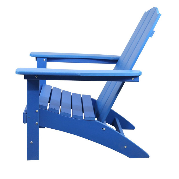 Customized Modern Design Waterproof Outdoor Garden Chair Patio Classic HDPE Adirondack Chair Folding