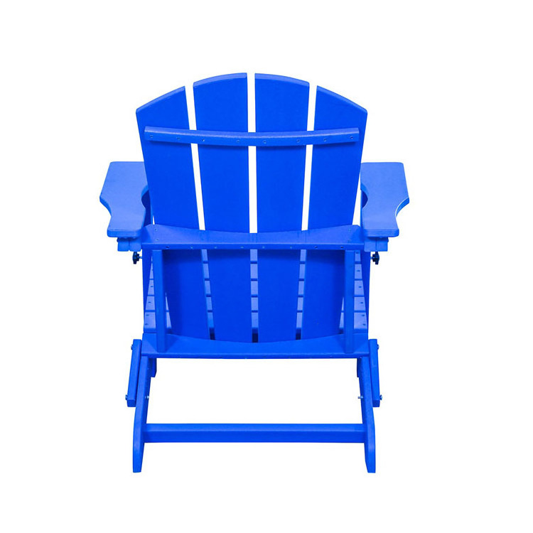 Modern Design Plastic Outdoor Furniture HDPE Material Colorful Adirondack chair