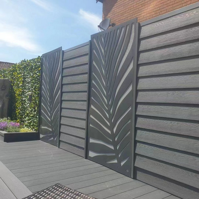 Wood Plastic Composite Wpc Fence Home Garden Fence Panels Better Than Vinyl Pvc Fence