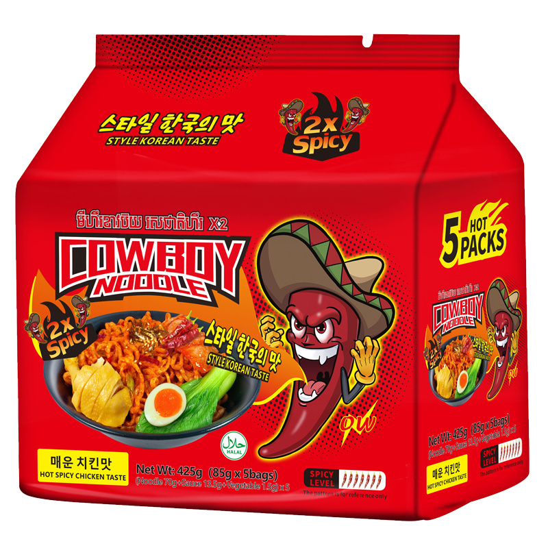 Best Instant Noodles Wholesale Hot Chicken Spicy Ramen Noodles