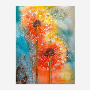 OEM/ODM Diamond Painting Abstract Dandelion Flower Modern Fashion Canvas Art Mosaic Diamond Painting DIY Cross Stitch Kit