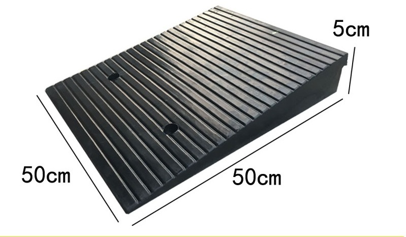 Heavy Duty Solid Rubber Curb Ramp/Kerb Ramp - HRA Series