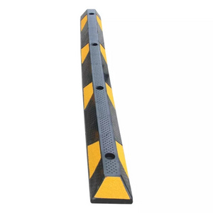 New Products Safety Traffic Bumper Rubber Parking  Curbs Truck Wheel Car  Parking Block Stopper Price