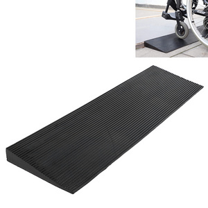 25mm--1'' Heavy Duty Solid Rubber Threshold Wheelchair Doorway Mini Ramp For Wheelchair Use