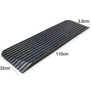 High quality 1.5 inch Rubber door ramp Wheelcheer Threshold Ramp Speed Humps