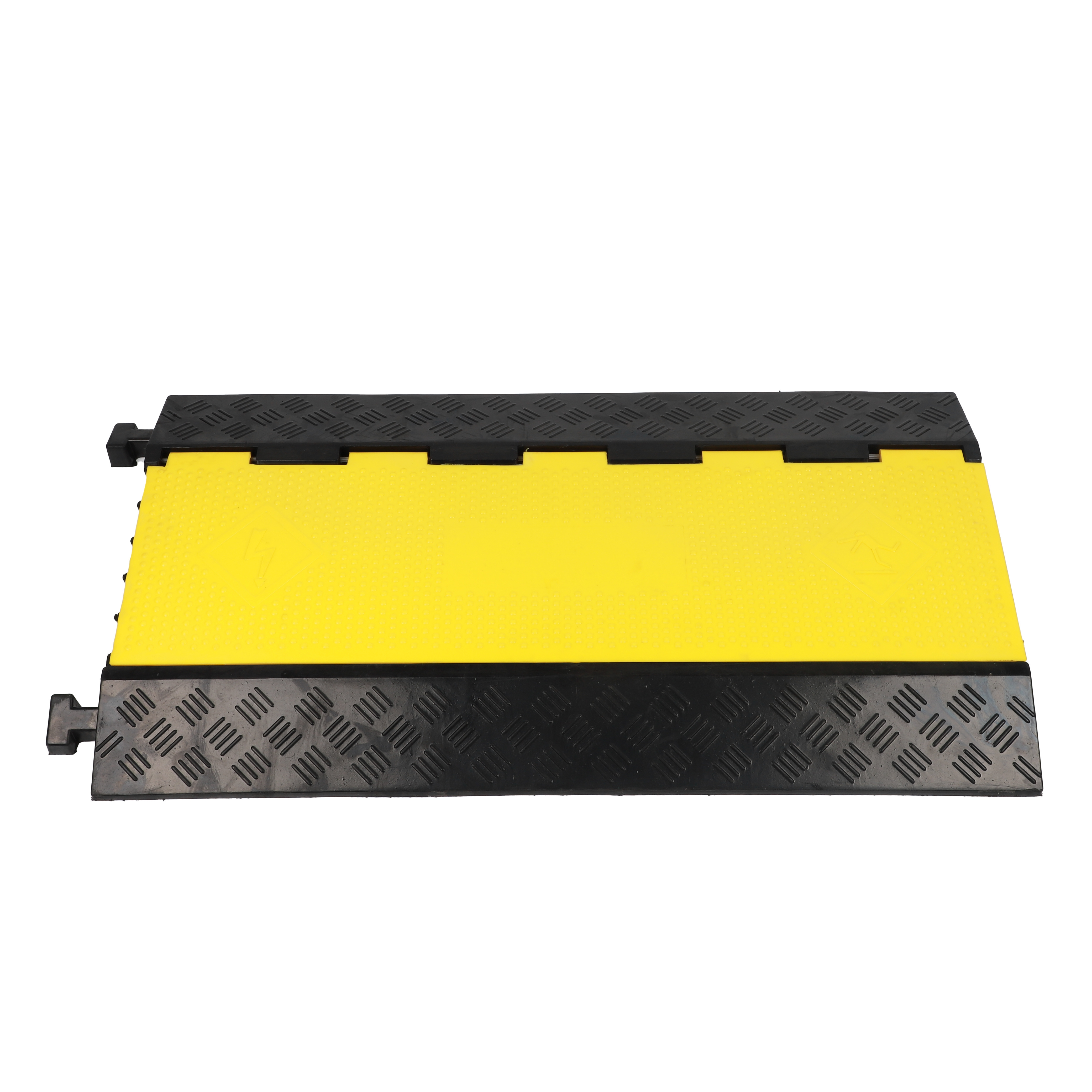 5 Channel And Heavy Duty Ramp Yellow Jacket Guard Humps De Car Plastic Ramps Rubber Cable Protector