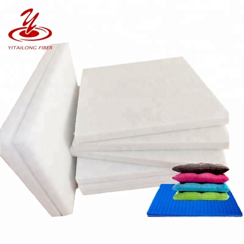 Thermal Bonded Felt Soft Hard Polyester Wadding/Padding/Filling Polyester Fiber Air Filter