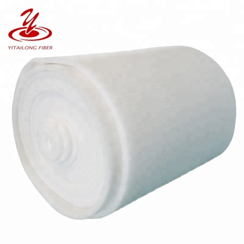 Thermal Bonded Felt Soft Hard Polyester Wadding/Padding/Filling Polyester Fiber Air Filter