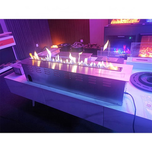 Intelligent bio ethanol fireplace