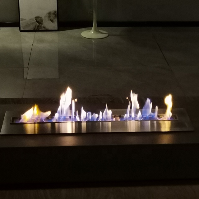 Intelligent bio ethanol fireplace