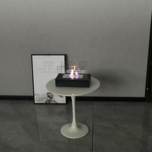 High Quality Tischkamin Portable Ethanol Fireplace table top fireplace tabletop fire pit Alcohol Bioethanol Fireplace