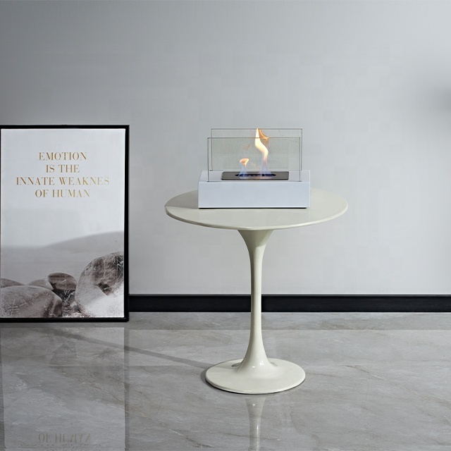 High Quality Tischkamin Portable Ethanol Fireplace table top fireplace tabletop fire pit Alcohol Bioethanol Fireplace