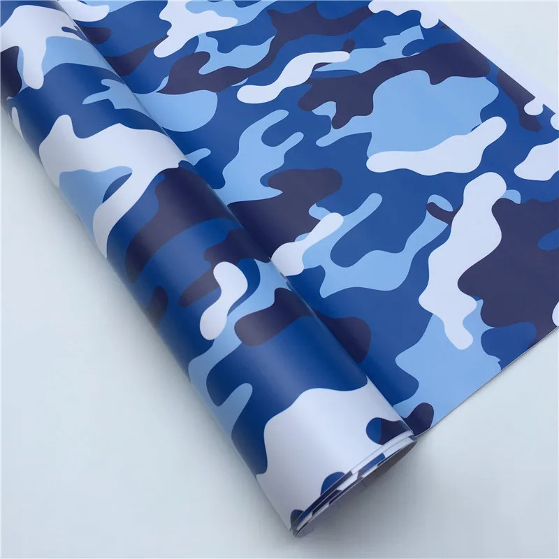 Waterproof Camo Vinyl Wrap Car Modification Motorcycle Decal Mirror Phone Laptop DIY Styling Camouflage Sticker Film PVC