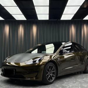 CARKOO Auto Wrap Vinyl High Gloss PET Metallic Midnight Gold Color Decoration Film