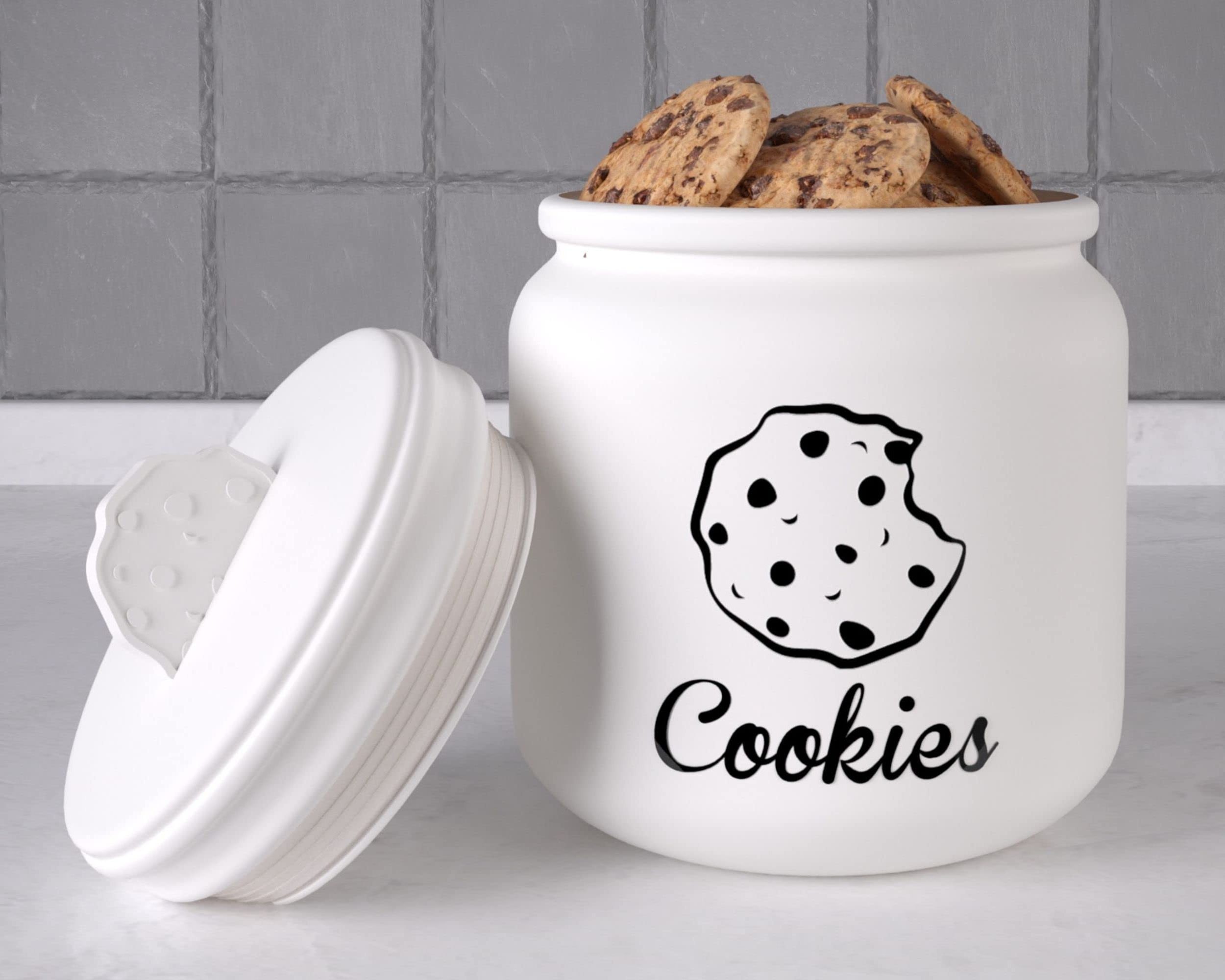 Coffee Tea Spice Storage Cookie Sugar Storages Dog Treat Jar with Lid Custom Ceramic Kitchen Food Carton Minimalist Round 600pcs