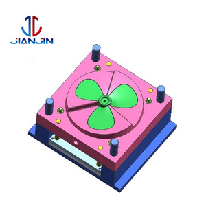 custom plastic injection molding cooling fan shell mould fan blade mould