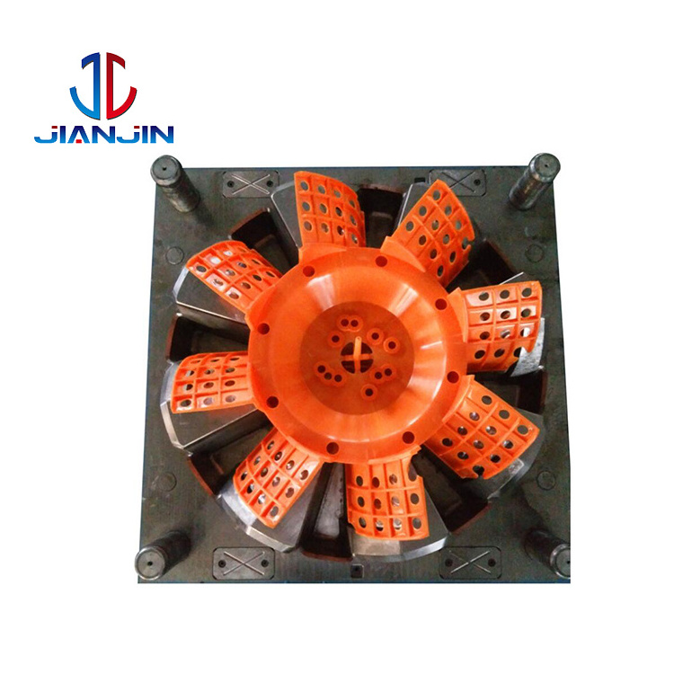 custom plastic injection molding cooling fan shell mould fan blade mould